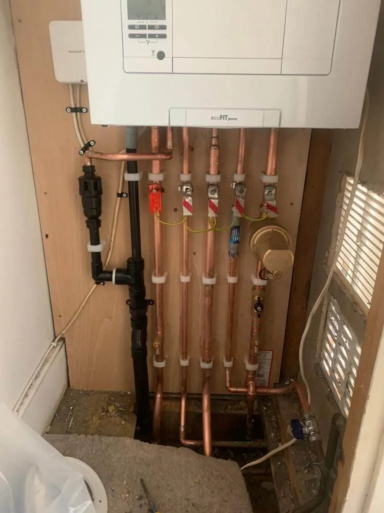 Plumbing installation by CopperOak Property Services
